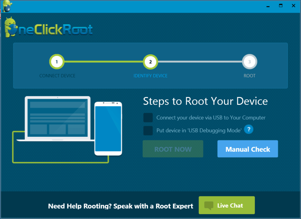 نرم افزار One Click Root