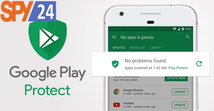 چگونه Google Play Protect را غیرفعال کنیم؟ SPY24