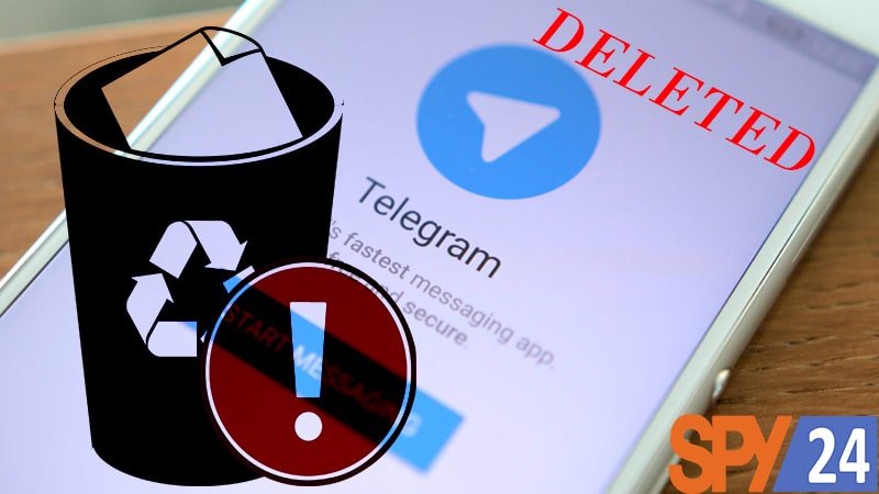 حذف اکانت تلگرام و پاک کردن کامل طریق وبسایت رسمی