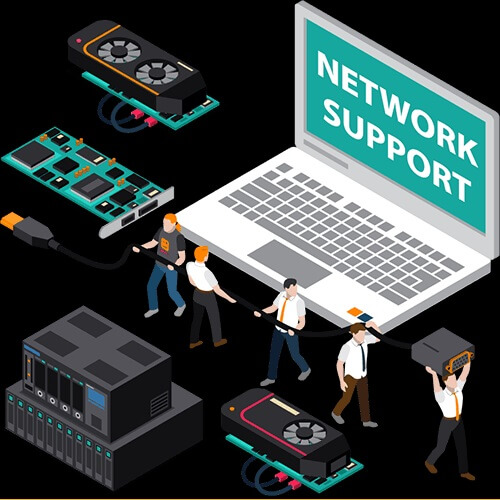 انواع خدمات پشتیبانی و نگهداری از شبکه